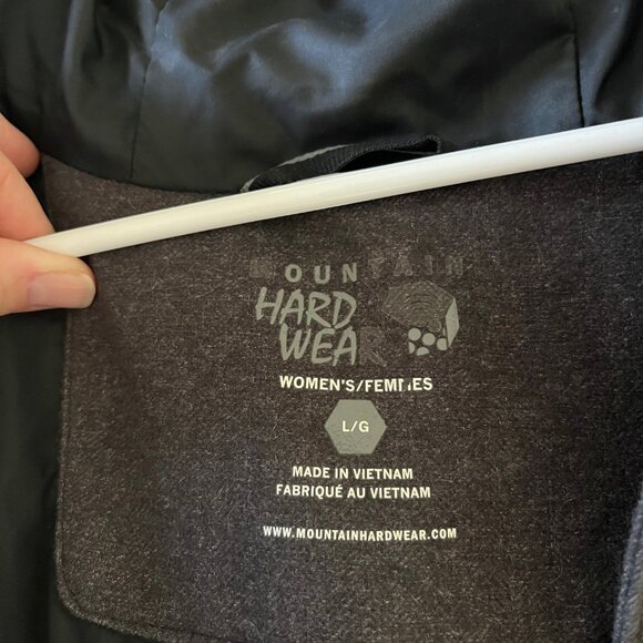 Mountain Hardwear Gray Raincoat - Picture 4 of 7